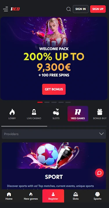 1Red Casino